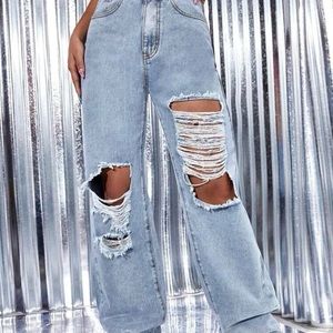 Baggy Blue Jeans XL